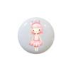 Cute Princess Girls Variety of Room Decor Pink Purple - 1.5" DECORATIVE Glossy Ceramic Dresser Drawer PULLS Cabinet Cupboard KNOBS (02) view 1