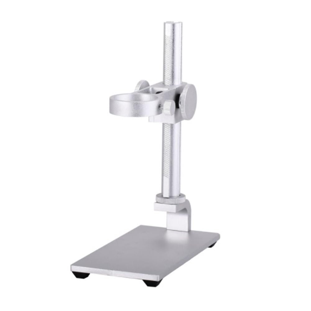 Aluminum Alloy Stand USB Microscope Stand Holder Bracket Mini Foothold Table Frame for Microscope Repair Soldering