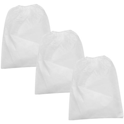 Healifty 3pcs Dust Collector for Nails Dust Collector Replacement Bag Nail Art Vacuum Cleaner Bag Nail Vacuum Cleaner Bags Nail Salon Supply White Manicure Non-woven Fabric Container