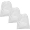 Healifty 3pcs Dust Collector for Nails Dust Collector Replacement Bag Nail Art Vacuum Cleaner Bag Nail Vacuum Cleaner Bags Nail Salon Supply White Manicure Non-woven Fabric Container view 1