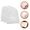 Healifty 3pcs Dust Collector for Nails Dust Collector Replacement Bag Nail Art Vacuum Cleaner Bag Nail Vacuum Cleaner Bags Nail Salon Supply White Manicure Non-woven Fabric Container view 3