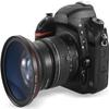 55MM 0.43x Professional HD Wide Angle Lens (w/Macro Portion) for Nikon D3400, D3500, D5500, D5600 with DX NIKKOR 18-55mm f/3.5-5.6G VR,Sony Alpha Cameras view 3