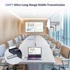 Wireless HDMI Transmitter and Receiver, HDMI Wireless Extender Portable 4k Plug & Play, Support 2.4/5GHz for Streaming Video and Audio to Monitor from Laptop/Pc/Tv Box/Projector view 4