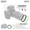 55mm to 46mm Step Up Ring Filter Adapter Black Metal Step up Adapter Rings Compatible with All Brand UV CPL ND Camera Lens Filter Step Down Ring (55mm-46mm) view 4