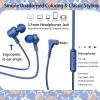 GOGOSINIS 2 Packs of Earbuds Set with Case for Kids for School, Wired Headphones with Case and Small Size Ear Tips, Ear Buds with Cute Case, Earphones for Phone and PC Laptop (Sport#2) view 3