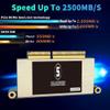 S SHARKSPEED SSD 1TB NVMe Replacement for MacBook Pro Retina 13" A1708 (Late 2016, Mid 2017) EMC 2978/3164 Non-Touch Bar Models M.2 PCIe Gen3.0x4 (MAC Original Interface) view 2