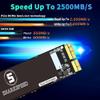 S SHARKSPEED SSD 2TB NVMe Replacement for MacBook Air A1465 A1466(2013-2015,2017), MacBook Pro A1502 A1398(Retina 2013-2015), iMac A1418 A1419(2013-2017), M.2 PCIe Gen3.0x4 view 2