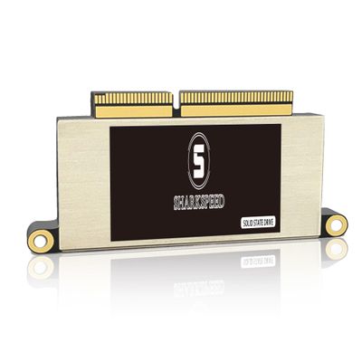 S SHARKSPEED SSD 256GB NVMe Replacement for MacBook Pro Retina 13" A1708 (Late 2016, Mid 2017) EMC 2978/3164 Non-Touch Bar Models M.2 PCIe Gen3.0x4 (MAC Original Interface)