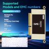 S SHARKSPEED SSD 256GB NVMe Replacement for MacBook Pro Retina 13" A1708 (Late 2016, Mid 2017) EMC 2978/3164 Non-Touch Bar Models M.2 PCIe Gen3.0x4 (MAC Original Interface) view 2