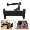 Car Headrest Mount Holder, Car Tablet Headrest Holder 360 Degree Rotation Prevents Vibration Retractable Headrest Phone Holder with Rubber Pads for Kids view 2