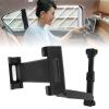 Car Headrest Mount Holder, Car Tablet Headrest Holder 360 Degree Rotation Prevents Vibration Retractable Headrest Phone Holder with Rubber Pads for Kids view 3