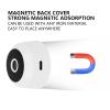 Asixxsix HD Camera, Exquisite and Compact, 1080P Small Nanny Cam with Magnetic Back Cover for Home Office Car (White) view 2