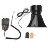 Alarm Horn Siren Sound Loud Car Siren Horn Recording Function Speaker System for 12V Truck Lorry Boat Car view 1