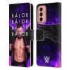 Head Case Designs Officially Licensed WWE Graphics Finn Balor Leather Wallet Case Compatible with Samsung Galaxy M13 (2022) view 1