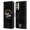 Head Case Designs Officially Licensed WWE Logotype Bobby Lashley Leather Wallet Case Compatible with Samsung Galaxy A14 5G view 1