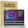 2-Pack 13.3 inch Laptop Screen Protector Tempered Glass for Lenovo Hp Dell Acer Asus Samsung etc 13.3 inch Laptop-(294*165mm-16:9 Aspect Ratio),Bubble Free & Ultra Clear & Automatic Adsorption view 1