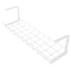 Tofficu 1pc Storage Rack Shelf Holders Power Supply Cables Power Strip Holder Cable Organizer Under Desk Management Rack Wire Management Under Desk Metal Under Organizer view 1