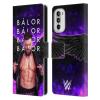 Head Case Designs Officially Licensed WWE Graphics Finn Balor Leather Book Wallet Case Cover Compatible with Motorola Moto G52 view 1