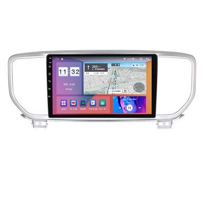 Android 12 Autoradio Double Din Car Stereo with Car GPS DVD Navigation Player Headunit for KIA Sportage4 2018-2019 FM Car Radio Video Support Carplay RDS DSP GPS