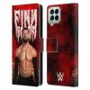 Head Case Designs Officially Licensed WWE Portrait Finn Balor Leather Wallet Case Compatible with Samsung Galaxy M53 (2022) view 1