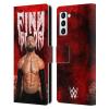 Head Case Designs Officially Licensed WWE Portrait Finn Balor Leather Wallet Case Compatible with Samsung Galaxy S21+ 5G view 1