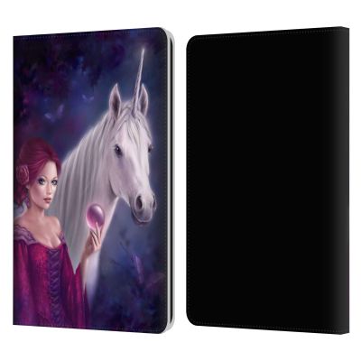 Head Case Designs Officially Licensed Rachel Anderson Unicorn and Princess Art Leather Wallet Case Compatible with Kindle Paperwhite 1/2 / 3