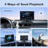 2025 Wireless Apple Carplay Car Stereo&Android Auto,1080P Backup Camera, GPS Navigation Head 7" HD carplay Screen for car with Bluetooth| Mirror Link| Backup Camera/USB/AUX Input/FM/Subwoofer/DSP view 3