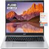 Acer Aspire Slim Laptop for Business Student, 15.6'' FHD Display, Intel Celeron N Series Processor, 12GB RAM 256GB SSD, WiFi, Webcam, RJ-45, USB Type-A&C, Windows 11, 1-Year Microsoft 365 +Mousepad