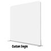ZLPOWER 8ft Photo Booth Backdrop Custom Logo Single Sided Printing with Aluminum Tube Stand and Portable Carry Bag Photography Background Wedding Backdrops Sequin for Brithday Christmas Party view 2