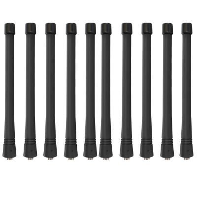 10Pack KRA-14 VHF 136-174MHz Helical Antenna Compatible with TK272 TK2140 TK260G TK270G TK280 TK290 TK2101 TK2200 TK2202 TK2302 Radio (5 Pcs)