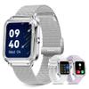1.6'' Touch Screen Smart Watch for Women (Answer/Make Call), Activity Trackers and Smartwatches with Waterproof Heart Rate Sleep Monitor 100+ Sports Pedometer AI Voice,Fitness Watch for iPhone Android view 1