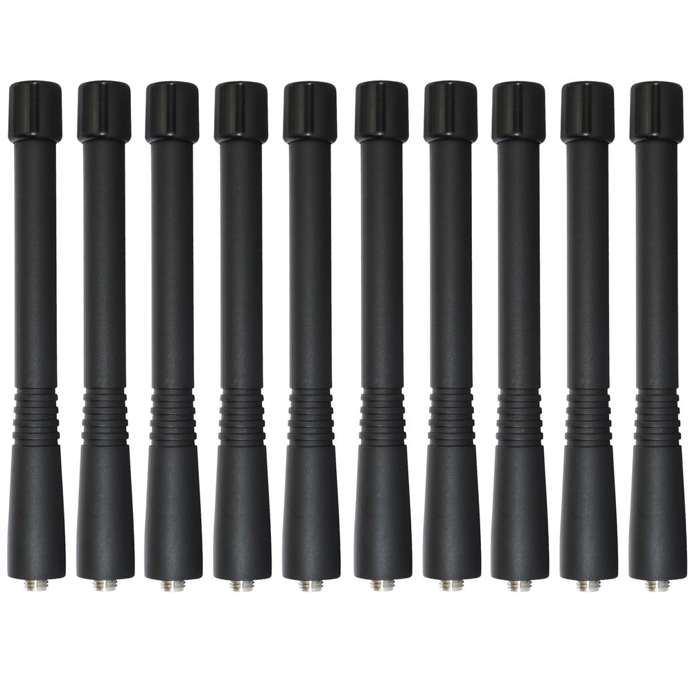 10Pack KRA-16 VHF 136-174MHz Stubby Antenna Compatible with TK-272G TK-290 TK-2140 TK-2200 TK-2212 TK-2300 TK-2302 TK-2312 Radio (5Pcs)