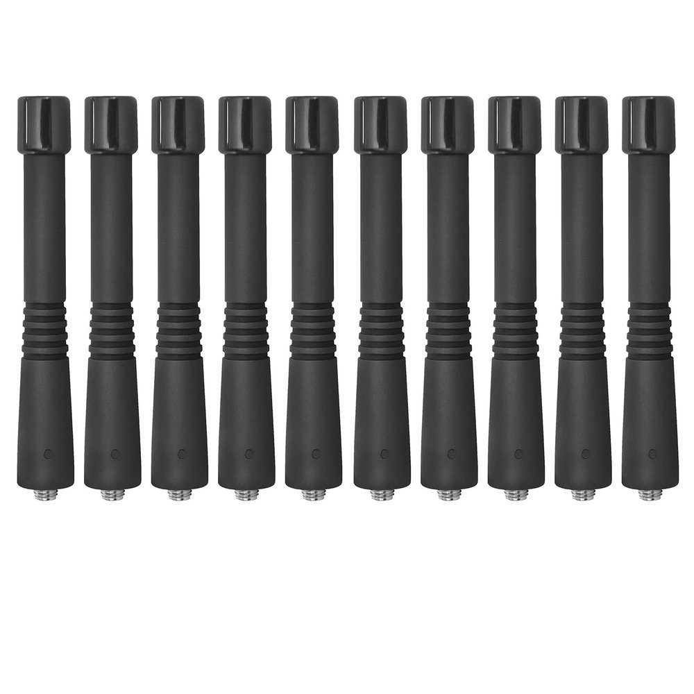 10Pcs KRA-17 UHF 400-470MHz Stubby Antenna Compatible with TK360 TK370 TK372 TK380 TK390 TK3260 TK3360 Radio