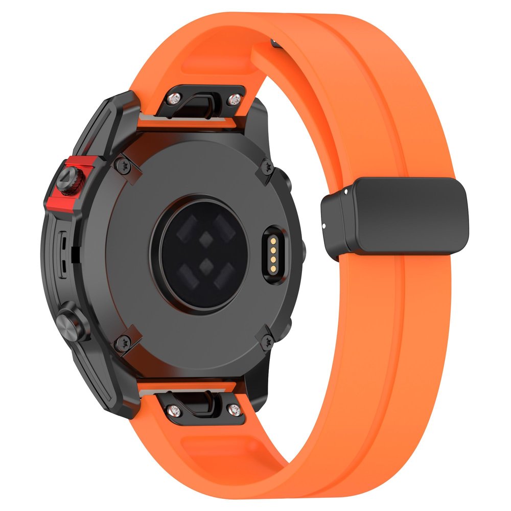 AISPORTS 22mm Quick Fit Watch Band Compatible for Garmin Instinct 2/Instinct/Instinct Crossover Band Silicone Sport Wristband Bracelet Replacement Band for Garmin Epix Pro Gen 2 47mm/Epix Gen 2 47mm