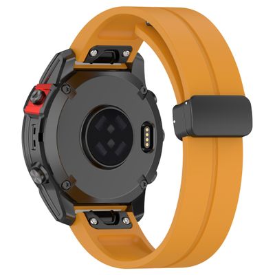 AISPORTS 22mm Quick Fit Watch Band Compatible for Garmin Fenix 8 47mm/E 47mm/7/7 Pro/6/6 Pro/5/5 Plus Band Silicone Sport Wristband Bracelet Replacement Band for Garmin Forerunner 965/955/945/935/745