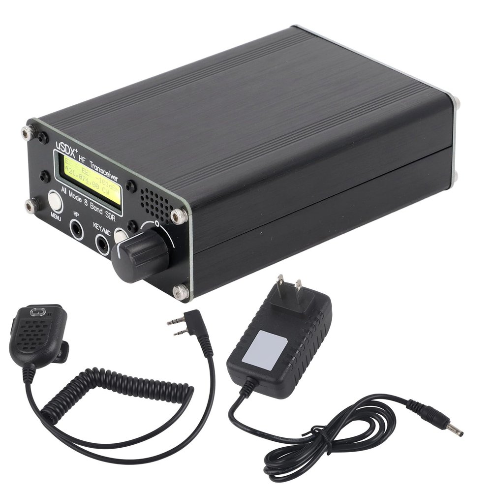 QRP SSB Transceiver, QRP SSB Transceiver, Radio Transceiver, 8 Band Design LCD SDR Full Mode Hf SSB QRP (US Plug)