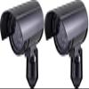 GE Power Gear Decoy Security Bullet Camera with Flashing Red Light, Blinking LED, Fake Surveillance, Realistic Looking Recording Lens, Indoor/Outdoor Use, Wireless, Black, 40661 (Pack of 2) view 1