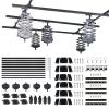 118" x 118" Photography Pantograph System Complete Kit 3.0M Studio Lighting Support Rail System 43-200CM Drop Pantograph Smallpox Rail Track Kit (3.03.0M-A) view 1