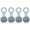 Cute Otter Protective Case Compatible for Airtag Shockproof Case Cover Holder with Keychain 4PCS view 1