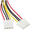 StarTech.com LP4 Power Y Splitter Cable - Molex Y Splitter (PYO2L) (Pack of 2) view 3