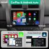 9-Inch IPS Touchscreen Android 10 Car Stereo for Honda CR-V 2007-2011 with Wireless CarPlay & Android Auto 2+32GB Car Radio, Support GPS, WiFi, Bluetooth, FM Radio, Backup Camera, SWC, Dual USB, AUX view 3