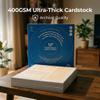 HumminGuru 12 Inch Album Jackets, 400GSM Cardboard Vinyl Record Jacket, Blank Cardboard Jacket for Replacing Album Cover & Record Cover, Heavy LP Vinyl Covers 5LB/25Pack (Record Jackets, 12") view 4