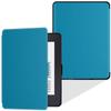 LaoShuSheng Slim Case for Kindle Paperwhite 5th/6th/7th Generation (Model No. EY21 & DP75SDI) - Lightweight PU Leather Folio Cover with Auto Sleep/Wake (Lake Blue) view 1