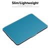 LaoShuSheng Slim Case for Kindle Paperwhite 5th/6th/7th Generation (Model No. EY21 & DP75SDI) - Lightweight PU Leather Folio Cover with Auto Sleep/Wake (Lake Blue) view 4