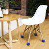 24 Pcs Precut Tennis Balls for Furniture Legs and Floor Protection Chairs Desks Furniture Tennis Balls for Chairs Feet Long Lasting Foot Covers(Blue) view 4