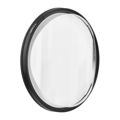 Namolit 77mm Linear Glass Prism Lens Filter Professional Kaleidoscope Lens Filter Photography Accessory for DSLR Camera Portrait Night Scene Photography
