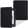 LaoShuSheng Slim Case for Kindle Paperwhite 5th/6th/7th Generation (Model No. EY21 & DP75SDI) - Lightweight PU Leather Folio Cover with Auto Sleep/Wake (Classic Black) view 1