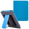 LaoShuSheng Stand Case for 6" Kindle Paperwhite (5th/6th/7th/10th Generation,2012-2018 Release) - PU Leather Book Folio Sleeve Cover with Two Hand Straps and Auto Sleep/Wake (Elegant-Blue) view 1