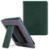 LaoShuSheng Stand Case for 6" Kindle Paperwhite (5th/6th/7th/10th Generation,2012-2018 Release) - PU Leather Book Folio Sleeve Cover with Two Hand Straps and Auto Sleep/Wake (Pine Green) view 1