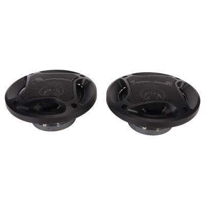 Dpofirs Car Audio Speaker, 250W Power, 88dB Sensitivity, 4 OHMS Impedance Car Coaxial Speaker, 2pcs Car Stereo, Compatible with All Car Audio Systems